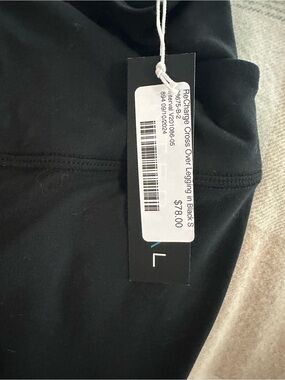 Recharge Cross Over Legging in Black